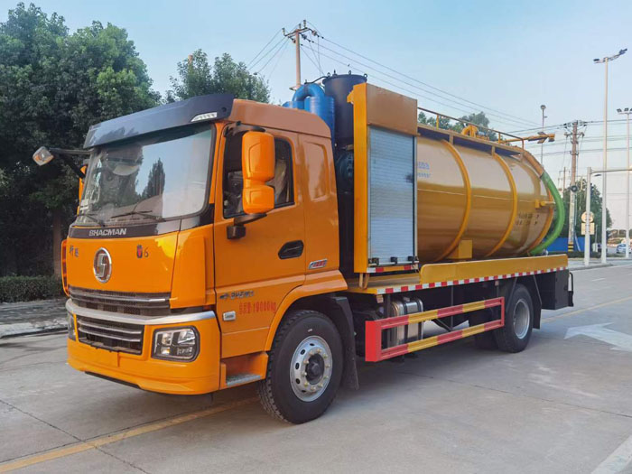 陜汽軒德翼6清洗吸污車